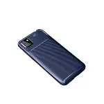Huawei Y5p Kılıf Auto Focus Karbon Kapak - Lacivert-2