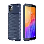 Huawei Y5p Kılıf Auto Focus Karbon Kapak - Lacivert-1