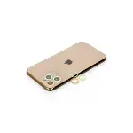 İphone 11 Pro Renkli Kamera Lens Koruma Cam - Sarı-turuncu-1