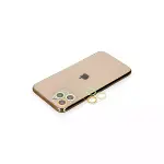 İphone 11 Pro Max Renkli Kamera Lens Koruma Cam - Sarı-turuncu-1