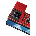Xiaomi Redmi Note 15 Pro 5g Pars Lens Yüzüklü Silikon - Kırmızı-2