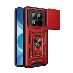 Xiaomi Redmi Note 15 Pro 5g Pars Lens Yüzüklü Silikon - Kırmızı-1