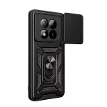 Xiaomi Redmi Note 15 Pro 5g Pars Lens Yüzüklü Silikon - Siyah-3