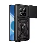 Xiaomi Redmi Note 15 Pro 5g Pars Lens Yüzüklü Silikon - Siyah-1