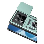Xiaomi Redmi Note 15 Pro 5g Pars Lens Yüzüklü Silikon - Yeşil-2