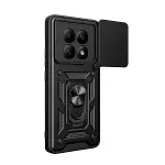 Xiaomi Redmi Note 15 4g Pars Lens Yüzüklü Silikon - Siyah-3