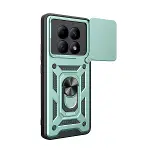 Xiaomi Redmi Note 15 4g Pars Lens Yüzüklü Silikon - Yeşil-3