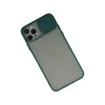 İphone 11 Pro Kılıf Palm Buzlu Kamera Sürgülü Silikon - Yeşil-2