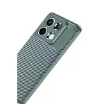 Xiaomi Redmi Note 13 Pro 4g Kılıf Auto Focus Karbon Kapak - Gri-3