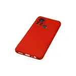 İnfinix Hot 11s Kılıf Nano İçi Kadife Silikon - Kırmızı-4