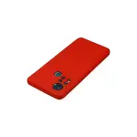 İnfinix Hot 11s Kılıf Nano İçi Kadife Silikon - Kırmızı-5