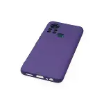 İnfinix Hot 11s Kılıf Nano İçi Kadife Silikon - Mor-4
