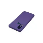 İnfinix Hot 11s Kılıf Nano İçi Kadife Silikon - Mor-5