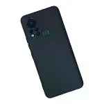 İnfinix Hot 11s Kılıf Nano İçi Kadife Silikon - Lacivert-2