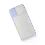 Samsung Galaxy M51 Kılıf Palm Buzlu Kamera Sürgülü Silikon - Lila-3