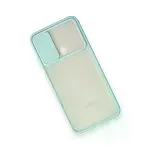 Samsung Galaxy A11 Kılıf Palm Buzlu Kamera Sürgülü Silikon - Turkuaz-3