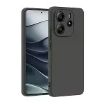 Xiaomi Redmi Note 14 4g Kılıf First Silikon - Siyah-1