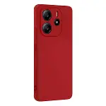 Xiaomi Redmi Note 14 4g Kılıf First Silikon - Kırmızı-3