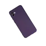 Samsung Galaxy A04 Kılıf First Silikon - Mor-2