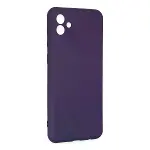 Samsung Galaxy A04 Kılıf First Silikon - Mor-3