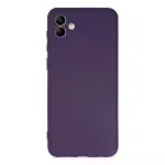 Samsung Galaxy A04 Kılıf First Silikon - Mor-1