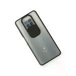 Xiaomi Mi 10t Lite Kılıf Palm Buzlu Kamera Sürgülü Silikon - Siyah-3