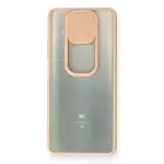 Xiaomi Mi 10t Lite Kılıf Palm Buzlu Kamera Sürgülü Silikon - Pembe-2