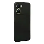 Vivo Y16 Kılıf First Silikon - Siyah-2
