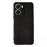 Vivo Y16 Kılıf First Silikon - Siyah-1