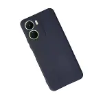 Vivo Y16 Kılıf First Silikon - Lacivert-3