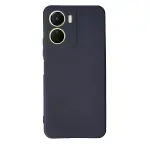 Vivo Y16 Kılıf First Silikon - Lacivert-1