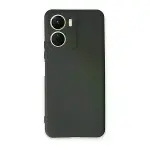 Vivo Y16 Kılıf First Silikon - Koyu Yeşil-1