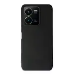 Vivo Y35 Kılıf First Silikon - Siyah-1