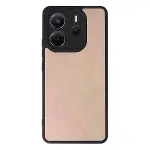 Xiaomi Redmi Note 14 4g Kılıf Aras Deri Kapak - Pudra-2