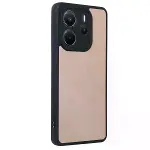 Xiaomi Redmi Note 14 4g Kılıf Aras Deri Kapak - Pudra-3
