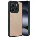 Xiaomi Redmi Note 14 4g Kılıf Aras Deri Kapak - Pudra-1