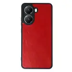 Xiaomi Poco X7 Pro Kılıf Aras Deri Kapak - Kırmızı-3