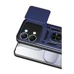 Xiaomi Poco X8 Pro Max Pars Lens Yüzüklü Silikon - Lacivert-2