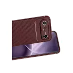 Tecno Spark Slim 5g Auto Focus Karbon Kapak - Bordo-2