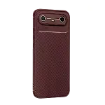 Tecno Spark Slim 5g Auto Focus Karbon Kapak - Bordo-3