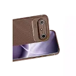 Tecno Spark Slim 5g Auto Focus Karbon Kapak - Kahverengi-2