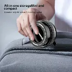 GA40 Mag-Safe ile Uyumlu Ultra Sağlam Vakumlu Mini Araç Telefon Tutucu Ev Spor Salonu Fayans Ayna-6