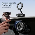 GA40 Mag-Safe ile Uyumlu Ultra Sağlam Vakumlu Mini Araç Telefon Tutucu Ev Spor Salonu Fayans Ayna-8