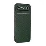 Tecno Spark Slim 5g Auto Focus Karbon Kapak - Koyu Yeşil-3