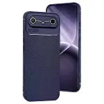 Tecno Spark Slim 5g Auto Focus Karbon Kapak - Lacivert-1