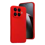 Xiaomi Mi 17t Nano İçi Kadife Silikon - Kırmızı-1