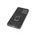 Xiaomi Redmi Note 12 5g Kılıf Pars Lens Yüzüklü Silikon - Siyah-5