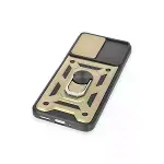 Xiaomi Redmi Note 12 5g Kılıf Pars Lens Yüzüklü Silikon - Gold-5