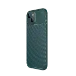 İphone 15 Kılıf Auto Focus Karbon Kapak - Yeşil-2