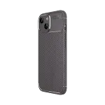 İphone 15 Kılıf Auto Focus Karbon Kapak - Gri-2
